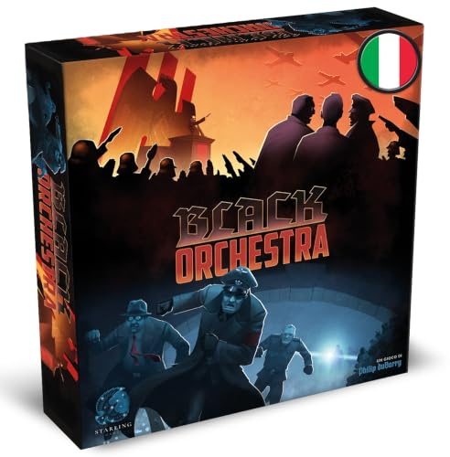 Asmodee - Black Orchestra - Gioco Da Tavolo, 1-5 Giocatori, 14+ Anni, Edizione In Italiano