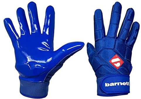 BARNETT FKG-03 High Level Linebacker fotbollshandskar, LB, RB, TE, BLÅ (2XL)