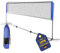 Best Sporting Volleyballnetz Outdoor 4 in 1 I Badmintonnetz 310cm breit I Badminton Netz Garten höhenverstellbar von 90cm - 220cm | Mobiles Volleyballnetz 2m hoch für Badminton, Tennis und Fußball
