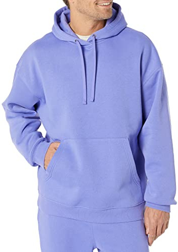 Amazon Essentials Men's Oversized Fit Heavyweight Sweatshirt Hoodie (Available in Big & Tall)