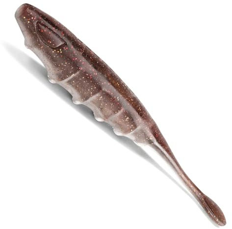 Nays NDL Gummifisch - Gummiköder, Softbaits zum Angeln auf Raubfische, Kunstköder, Gummifische zum Jiggen, Angelköder