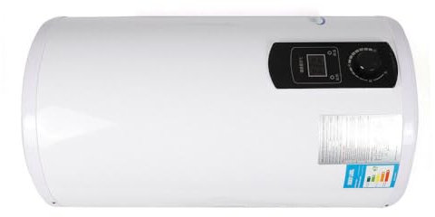 Elektrospeicher 80L Horizontal LED-Bildschirm Durchlauferhitzer Boiler Elektro Warmwasserspeicher Speicher Elektrospeicher Warmwasserboiler Wasserboiler für Küche Garten Bad Wohnwagen