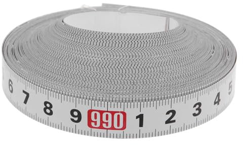 Veemoon Adhesive Measuring Tape Mit Metrischer Selbstklebendes Maßband Für Präzise Messungen Arbeitsflächen Für Holzarbeiten Und Kreative Projekte Robust Und Zuverlässig