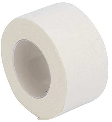 Generic Nastro di Fissaggio per Catetere di Garza Adesivo Affidabile 16,4 Piedi per Aghi per Medicazioni Pesanti Nastro in Tessuto di Cotone per Professionisti Medici (Bianco 2,5 cm * 5 m (1 rotolo))