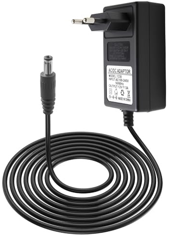 Adattatore CA 12 V 3 A 36 W universale caricatore trasformatore AC-DC 100-240 V 50/60 Hz per LED Router Telecamere Sistema Telefonico con protezione da sovratensione cortocircuito surriscaldamento 5,5