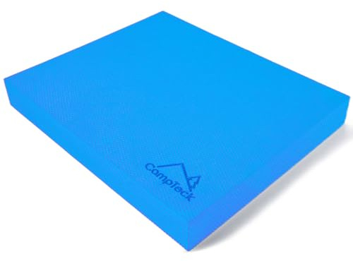 CampTeck Schaumstoff Balance Pad - Leicht und rutschfest für Stabilität, Kraft, Yoga-Unterstützung und Core-Training