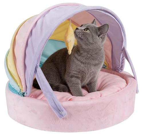 Generisch Letto per gatti per gattini – nascondiglio per dormire | Per cani cuccioli animali interni appartamento balcone posto letto