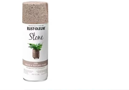 Rust-Oleum 7995830 Stone Creations Spray, 12 oz, Pebble