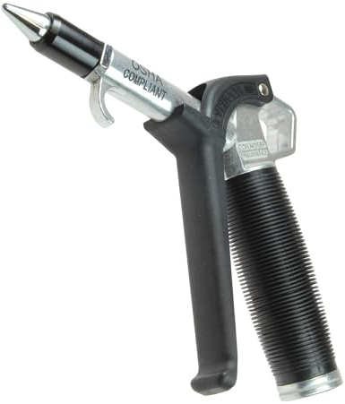 Coilhose Pneumatics TYP-2500CS Typhoon Blaspistole mit hohem Volumen, 1/4 Zoll NPT mit hoher Durchflussspitze
