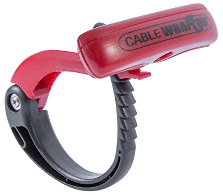 Gardner Bender CW-T3RR25 Large Cable Wraptor for Cord/Cable/Rope Organizer, Strong Locking Design, Reusable 3 inch. Bundle Dia., Easy Release & T-Handle for Comfort Carry