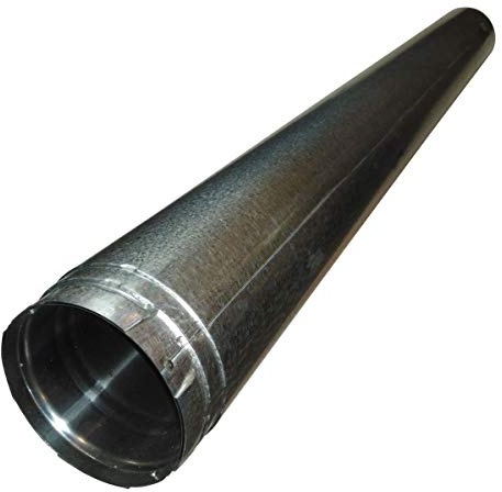 M&G DuraVent PelletVent SIMDUR, Size: 3'' X 60'', Silver