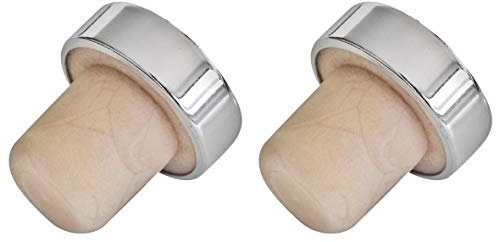 FACKELMANN Tappo in Acciaio e Silicone Universale per Bottiglie, Argento