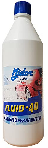 Midor Liquido radiatori Auto -40° Antigelo Fluid 1000ml, anticongelante, antigelo per radiatori, Auto, Moto, Camion
