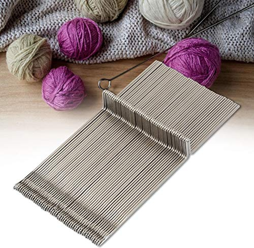 50 Stück Strickmaschinennadeln, Stahlweberei-Werkzeugzubehör passend für KR830 KR838 KR850