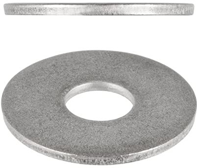 meinschraubenversand.de - Unterlegscheiben DIN 9021 (großer Außendurchmesser) M3 - M24 - ISO 7093 Beilagscheiben Karosseriescheiben A2 V2A Edelstahlscheiben M10 50