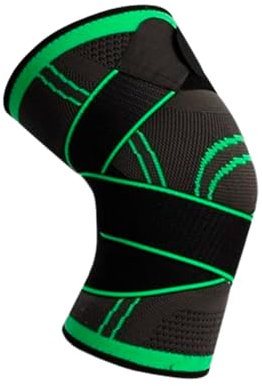 Varniami 1 Rodillera de compresión ajustable para menisco y ligamentos, Unisex, Perfecta para artritis, desgarros menisco, tendinitis y correr. proporciona compresión y alivio del dolor articular.
