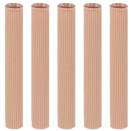 5 Stück Zehenkappen, Weiche Silikon-Zehenkappen, Anti-Verschleiß-Zehenkappen, Elastische Zehenkappen, Geschnittene Lange Zehenkappen, Mittlere Zehenkappen