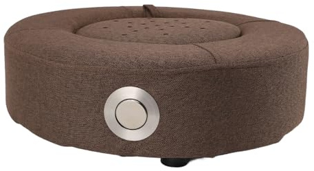 Moxibustionskissen, Drehbar, Temperaturregelung, Warmer Moxa-Kegelhalter für Gesundheitsmassage (BROWN)