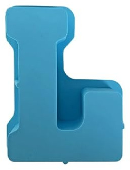 XBHGSY Cake Silicone Mould 2Pcs 26 English Letters Silicone Cake Mold DIY Chocolate Candy Mold Pudding Jelly Mold Letter L