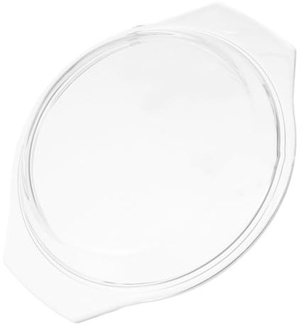 Alipis Couvercle En Verre Pour Four à Micro-ondes Wok Bouclier De Poêle Conteneurs De Stockage De Nourriture Ramequins Micro-ondes Anti-éclaboussures Friteuse Couvercle De Plaque Un Verre
