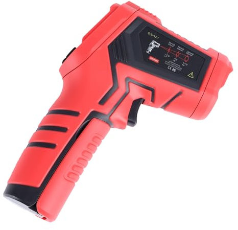 Handheld Heat Temperature Gun, Infrared Thermometer Gun ‑58°F‑1112°F High Accuracy, 12:1 Distance To Spot Ratio, ABS Material