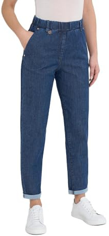 RAGNO Jeans a Carota con Tasche P-E in Light Denim dn18p7
