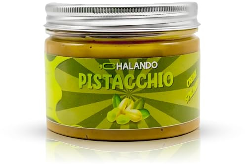 Chalando Crema Spalmabile al Pistacchio, Elevata Qualità, Cremosa e Golosa, Ideale per Colazioni, Dessert, Dolci Fatti in Casa e Farciture, Perfetta da Spalmare o Gustare al Cucchiaio (Pistacchio)