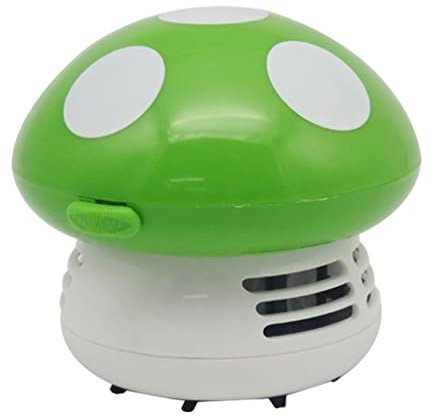 PENCHEAK Small For Creative Desktop Cartoon Mushroom Keyboard Collector Kids Eraser Blower Gift Desk Cute Cleaner