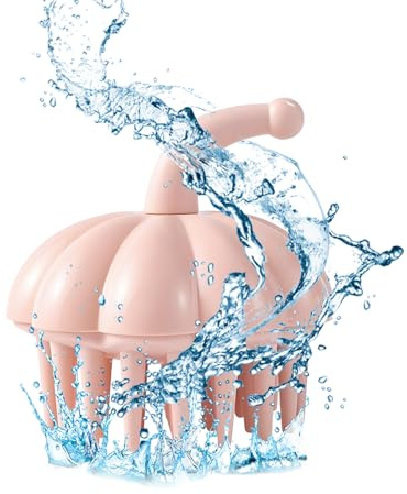 lisutupode Brosse à shampooing | Peigne En Forme De | Brosse À Shampoing Massante Pour Cheveux Secs Et Mouillés - Pour Voyage Salle De Bain Père Mari Petit Ami Petite Amie Femmes Hommes