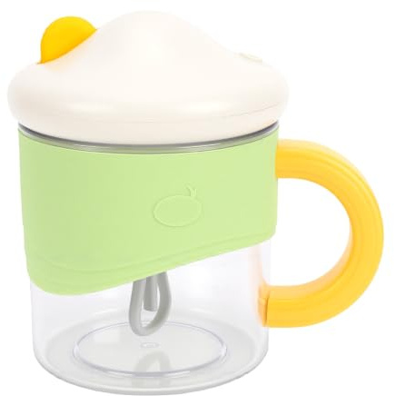 Brrnoo Tasse Auto Mélangeuse, Gobelet Mélange Automatique 350 Ml Rechargeable USB C avec Couvercle Anti Fuite, Poignée Ergonomique for café, Shakes Protéinés, thé