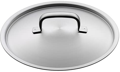 WMF Gourmet Plus Topfdeckel 24 cm, Cromargan Edelstahl mattiert, Metalldeckel, spülmaschinengeeignet