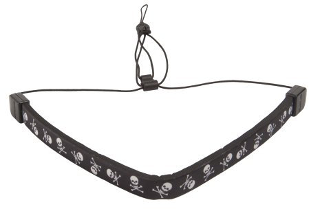 OP/TECH USA 6922021 Mini Loop Strap QD, Neoprene Neck Strap for Compact Cameras (Skull)