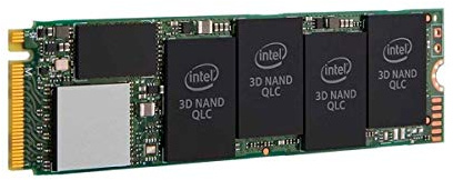 Disque Dur SSD Intel 660P 1TO M.2 2280 (SSDPEKNW010T8X1) *1605, Black