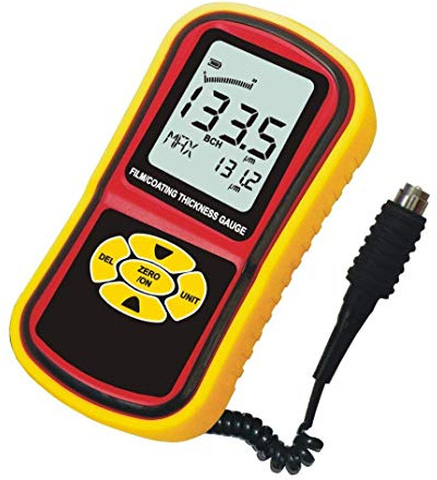 MeterTo Film/Coating Thickness Gauge, 0 to 1800µm