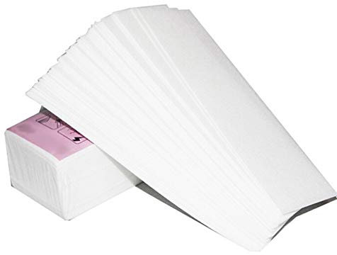 Brussels 08 100Pcs Einweg Vlies Wachs Enthaarungspapier Körper Bein Achselhöhle Haarentfernung Enthaarungswachs Streifen Papier Zufällige Farbe