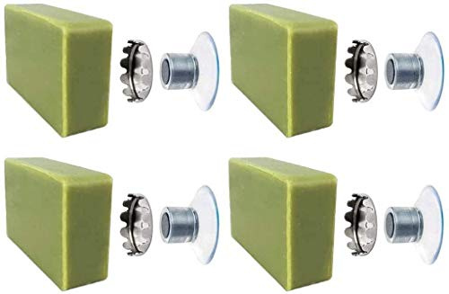 SudoreWell® 4 x flytande tvålhållare med magnet för tvål upp till 150 g
