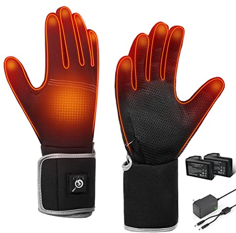 BARCHI HEAT Laufhandschuhe Herren Damen, Kühlung Vollfinger Ice Silk Arbeitshandschuhe mit Palm Anti-Rutsch Sonnenschutz zum Radfahren Wandern Fahren Outdoor Sport