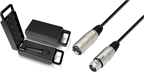 Behringer Best Price Square Microphone, Dynamic XM8500 XM8500 by Adam Hall Cables 3 Star MMF 0300 - Cable de Micro de XLR Hembra a XLR Macho 3 m
