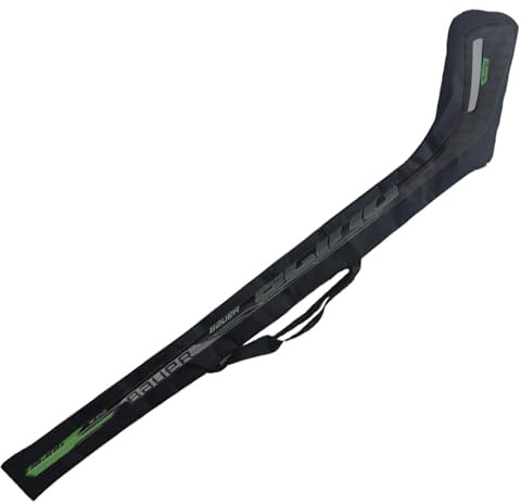 Hockeyschläger-Tasche – Hockey-Ausrüstungstasche, gestreifte Hockey-Tasche | hochwertige Hockey-Tasche mit zwei Schulterstreifen, leichter Hockeyschläger mit Reißverschluss, Zubehör für Innen- und