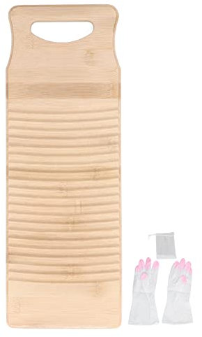 Planche à Laver, Planche de Pliage à Linge, 19,7 Pouces de Couleur en Bois épaissie à l'ancienne Outils ménagers pour Les Chemises sous-vêtements Propres Propres à la Maison