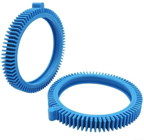 HEBEOT 2/4-teiliges Poolreiniger-Set für Vorder- und Hinterreifen, mit Super Buckel für Hayward Poolvergnuegen Poolreiniger 2X, 4X und Druck (2er-Pack)
