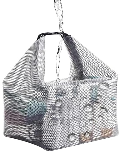 Clear Toiletry Bag, Waterproof Transparent Travel Makeup Bag Cosmetic Pouch Clear Makeup Washbag Portable with Handle for Camping, Swimming, Gym, Travel, Bathroom