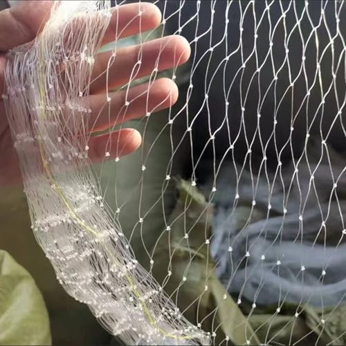 Filet Anti-Oiseaux Robuste en Maille de 2,5 cm – Clôture de Jardin en Nylon Durable for la Protection des Arbres et des Plantes(15mx15m)