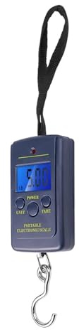 Digitala vågar, Köksvåg Viktvåg Bärbar digital LCD-våg, 40 kg elektronisk hängande resväska Resväska Viktbalanseringsverktyg