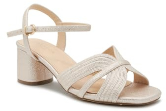Paradox London NOEMI Ladies Wide Fit Sandals, Navy Synthetic, 5.5cm Block Heel, Cushioned Triple-Layer Comfort (Nude, UK Footwear Size System, Adult, Women, Numeric, Wide, 6)