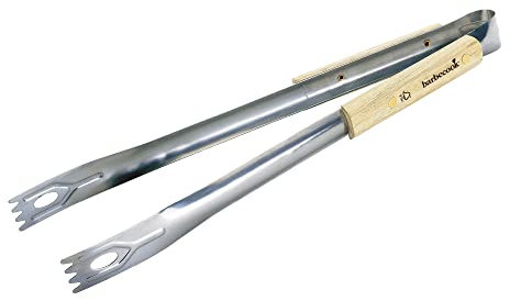 Barbecook pinze per BBQ, pinze per Barbecue Pinze di Lusso, Acciaio Inox/Palla, 40 cm