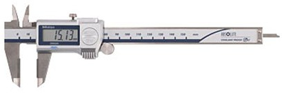 Mitutoyo Digitaler Messschieber, 150 mm, 0,01 mm, metrisch mit UKAS-Kalibrierung