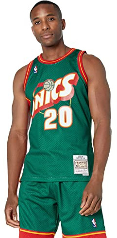Mitchell & Ness Seattle Supersonics Jersey NBA Swingman Jersey Shawn Kemp 40