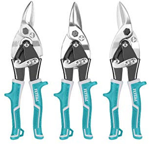 Set di 3 forbici per lamiera, 25 cm, THT520106K