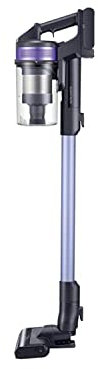 Samsung Jet 60 Turbo VS15A6031R4 Cordless Vacuum Cleaner, Max 150W Suction Power 40 min battery life, 2 in 1 flexible charger, compatible with clean station, Violet